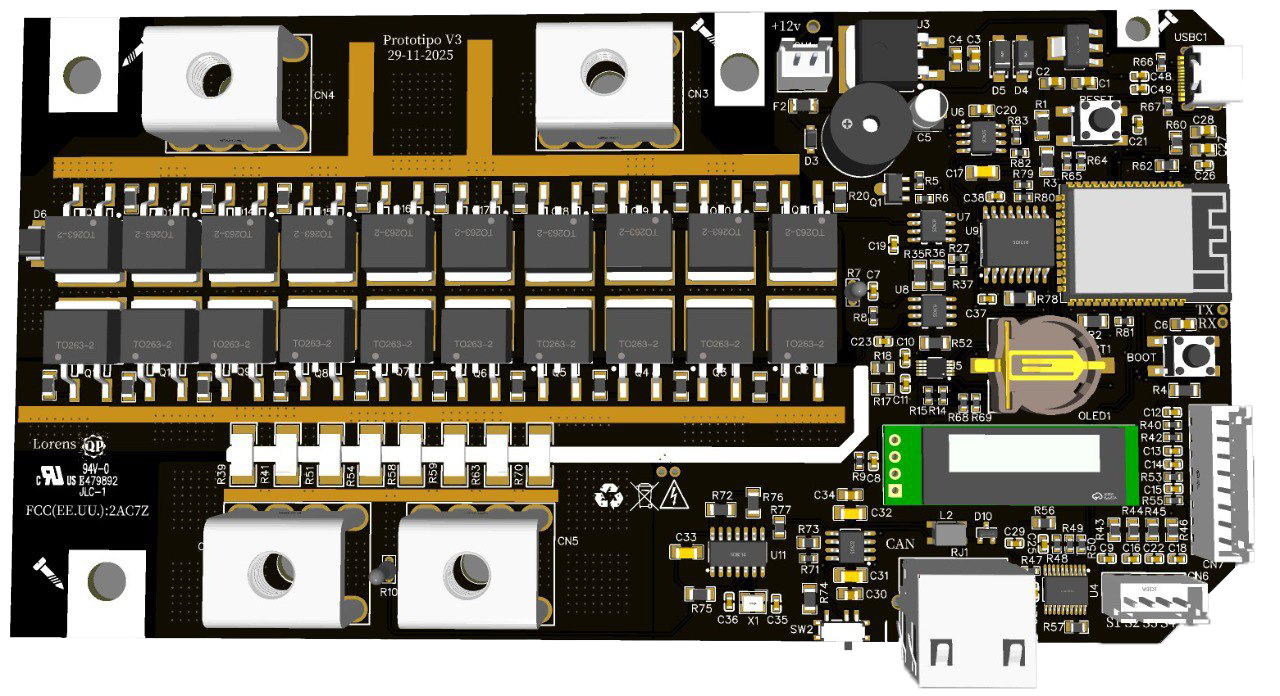 Electrónica de potencia y BMS